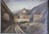 Rincon Limeño by Horacio March, óleo sobre tela, offered Oct 2025