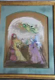 Santa Ana Enseñando A La Virgen by Raúl Soldi, pastel sin firma, offered Oct 2025