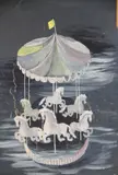 Carrousel by Eduardo Anahory, gouache sobre papel, offered Oct 2025