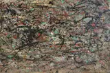 Homenaje A Jackson Pollock by Antonio Castaño, óleo sobre tela, offered Aug 2025