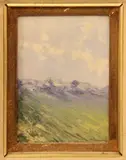 Paisajes Del Sur Argentino by Svetovar Maria Franciscovich, óleos sobre tabla, offered Aug 2025