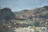 Jacques Witjens Stephans, Paisaje, óleo sobre tela