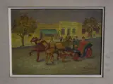 Juan Corbacho, Otros Tiempos, óleo sobre aglomerado