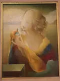 Mujer Con Copa by Antonio Giardinieri, óleo sobre tela, offered Jun 2025