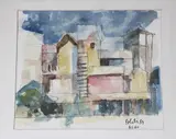 Casas De Buenos Aires by Horacio Politi, acuarela, offered Mar 2025