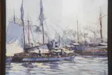 Ítalo Botti, Sin Titulo, óleo sobre tabla