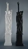 Aldo Paparella, Blanco Y Negro, esculturas