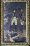 Napoleon Dando Ordenes De Batalla by Auguste Moynier, OLEON DANDO ORDENES DE BATALLA, óleo sobre tabla, offered Oct 2024