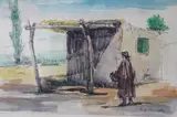 Tomàs Ditaranto, DE VUELTA A CASA y CALLE DE HUMAUACA, acuarelas sobre papel