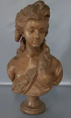 Jean-Jacques Caffieri, Madame Du Barry, escultura de terracota