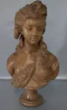 Jean-Jacques Caffieri, Madame Du Barry, escultura de terracota