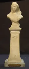 Alois Stehle, Fuerstin Josephine Von Hohenzollern - Prinzessin Von Baden, escultura de mármol