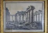 Giovanni Volpato, Vue De L'Interieur Du Gimnasium A Pestum