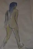 Schwimmer Max, Desnudo Femenino De Espaldas