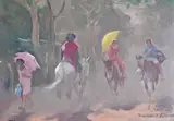 Antonio Osorio Luque, Personajes Tucumanos, óleo sobre tela