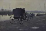 Manuel Vidal Barros, Mateo Ribereño, óleo sobre tela