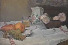 Auguste-Louis Lepère, Nature Morte D'Automme, óleo sobre tela