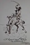 Eleodoro Marenco, La Doma, dibujo a la tinta