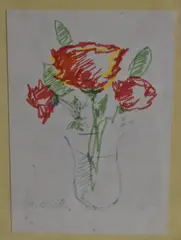 Zoma Baitler, Vasos Con Flores
