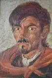 Enrique Requena Escalada, Gaucho, óleo sobre tela