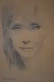 Mariette Lydis, La Douceur De Ton Regard, dibujo al lápiz