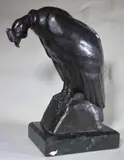 Hernán Cullen Ayerza, Condor, escultura de bronce patinado