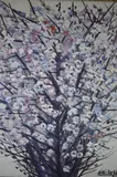 Bibi Zogbé, Primavera, óleo sobre tela