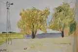 Raúl Soldi, Paisaje Con Molino