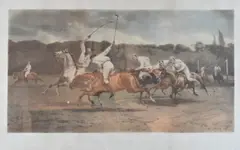 John Charles Dollman, Polo, grabado en colores