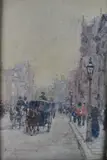 Rose Maynard Barton, Calle De Londres, acuarela