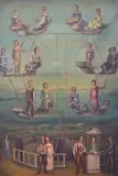 La Vida Es Un Juego by Mario Vuono, óleo sobre tela, offered Sep 2021