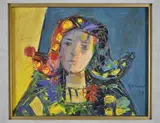 NOCTURNO y ARLEQUIN by Bruno Venier, óleos, offered Sep 2021