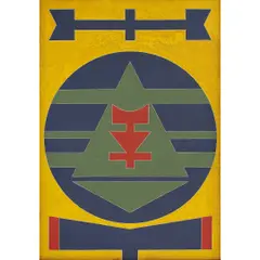 Rubem Valentim, EMBLEMA 85, ACRÍLICA SOBRE TELA