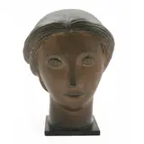 Alfredo Ceschiatti, CABEÇA FEMININA, ESCULTURA EM BRONZE
