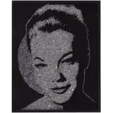 Vik Muniz, ROMY SCHNEIDER. DA SÉRIE “DIAMONDS DIVAS”