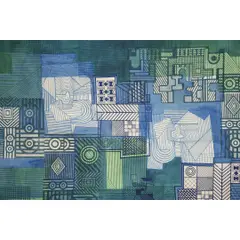 Roberto Burle Marx, Untitled, Tinta Gráfica sobre tecido