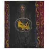 SANTO ONOFRE by Gessiron Alves Franco, ÓLEO SOBRE PLACA, offered Apr 2026