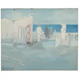 José Maria, Marinha com figuras, ÓLEO SOBRE TELA