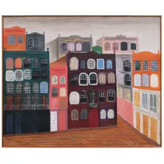 Casario Bahia, 1950 by Ione Saldanha, ÓLEO SOBRE TELA, offered Jul 2025