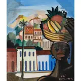 Di Cavalcanti, Negra, Óleo sobre tela