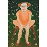 Menina no Parque by Elza Oliveira De Souza, Óleo sobre tela, offered Apr 2025