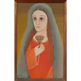 Santa Luzia by Elza Oliveira De Souza, Óleo sobre tela, offered Apr 2025