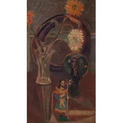 Árpád Szenes, Untitled, Óleo sobre tela