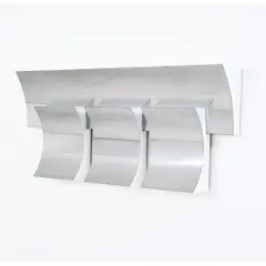 ESPAÇO CÓSMICO by Yutaka Toyota, ESCULTURA EM AÇO INOX E MADEIRA, offered Nov 2024