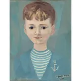 RETRATO DE CARLOS HENRIQUE FERRAZ DE ABREU by Candido Portinari, ÓLEO SOBRE MADEIRA, offered Jul 2024