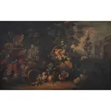 Natureza morta com frutas do século XIX by Escola Italiana, Óleo sobre tela, offered Jul 2024