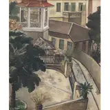 "Terrace" by Joaquim Tenreiro, ÓLEO SOBRE TELA, offered Jul 2024