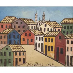 Untitled by João Alves, ÓLEO SOBRE TELA, offered Mar 2024