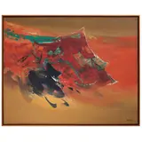 ABSTRAÇÃO by Tikashi Fukushima, ÓLEO SOBRE TELA, offered Mar 2024