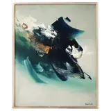 ABSTRAÇÃO by Tikashi Fukushima, ÓLEO SOBRE TELA, offered Mar 2024